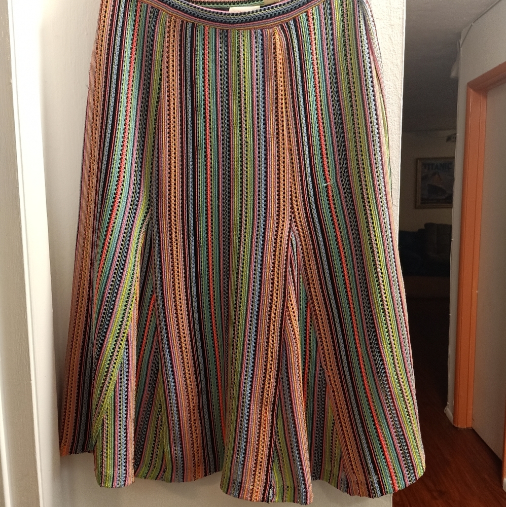 Maeve Anthropologie Midi Multicolored skirts